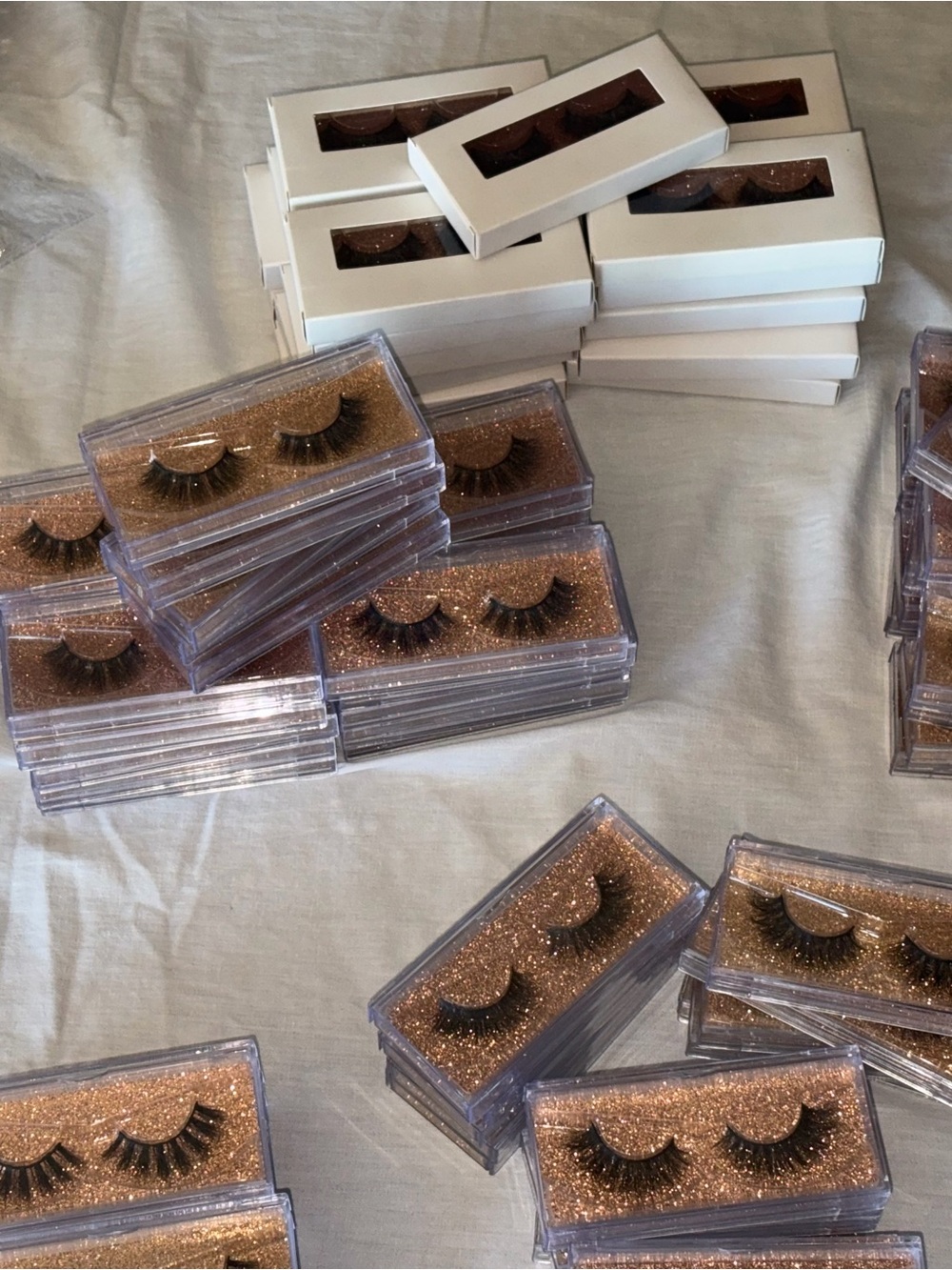 NWOT Private Label 260 Faux Mink Lashes and supplies to start small business